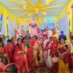 पटना में सिंदूर खेला की दिखी खास रौनक, मां दुर्गा की विदाई पर नम हुईं श्रद्धालुओं की आंखें